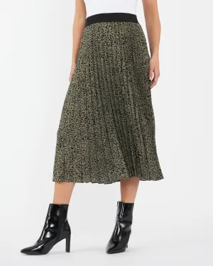 Ripe Maternity Cleo Pleat Midi Skirt