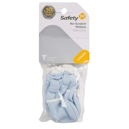 Safety 1st No Scratch Mittens || Birth  to 9months