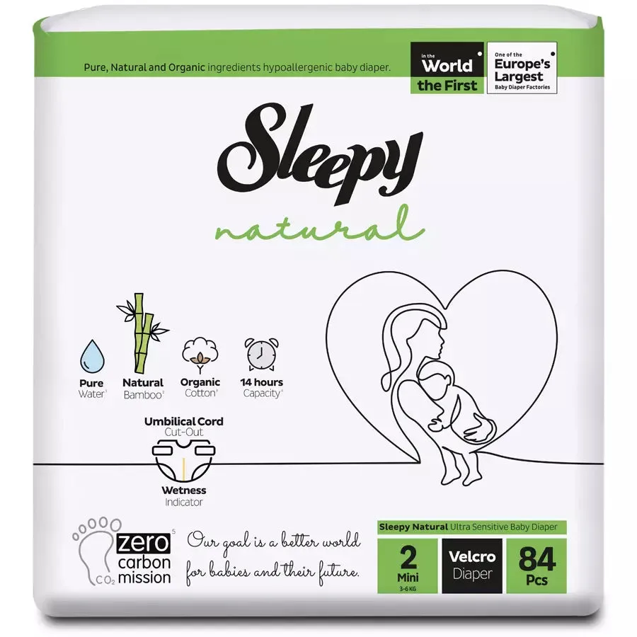 Sleepy Natural Diapers No. 2