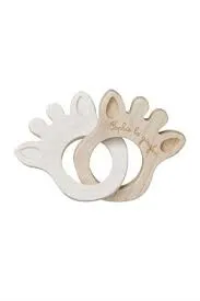 Sophie la girafe So'pure Rubber&Wood Silhouette Rings