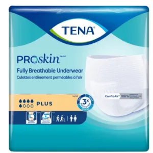 Tena Plus Pull Up Diapers, Moderate Absorbent Underwear