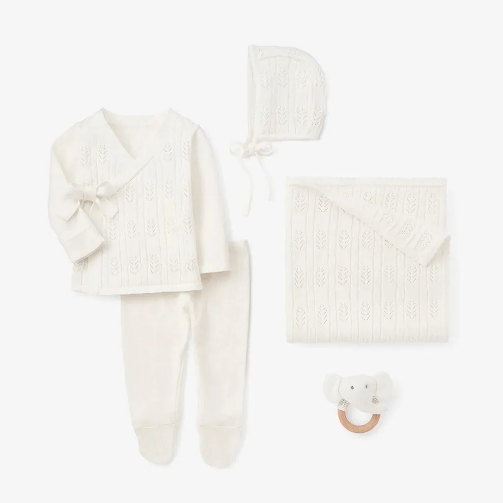 White Layette Gift Set