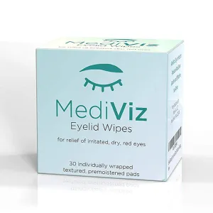 WHOLESALE MediViz Eyelid Wipes | Eyelid Cleaning Wipes