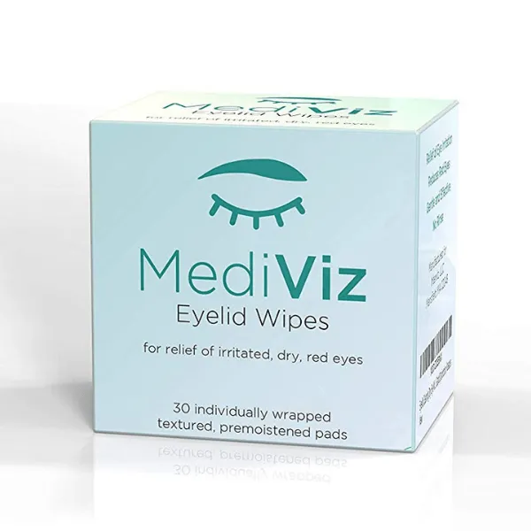 WHOLESALE MediViz Eyelid Wipes | Eyelid Cleaning Wipes